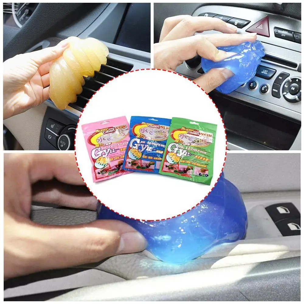 

Computer Screen Keyboard Cleaning Mud Soft Sticky Clean Glue Slime Dust Dirt Cleaner For Car Cleaning Supplies