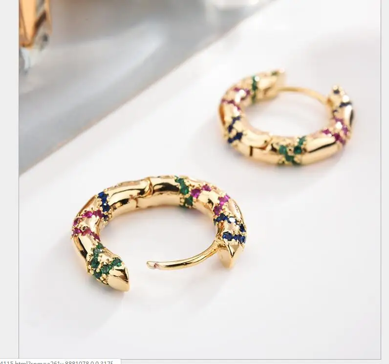 Женский Ретро Модный трендовый обруч с микро-инкрустированным дизайном |