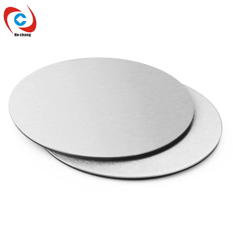 

1PCS New Mono-Sheet Tape Stainless Steel round Coasters Metal Coaster Mat Creative Coasters European Heat Proof Mat