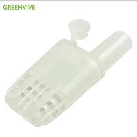 10pcs set bee queen cage protection cage plastic white move queen bee beekeeping tools
