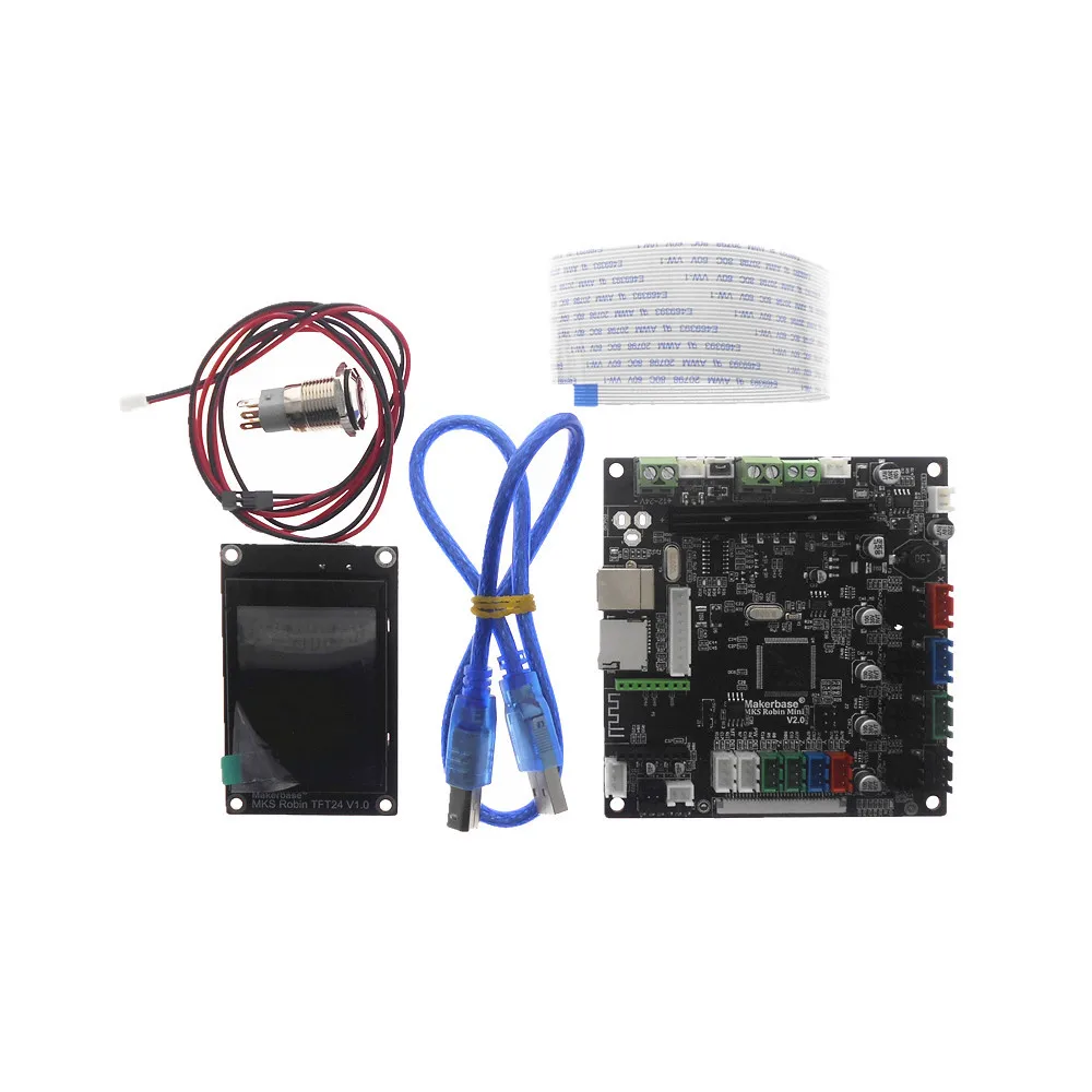 Duoweisi 3D материнская плата принтера для МКС Робин мини STM32 интегрированный панель