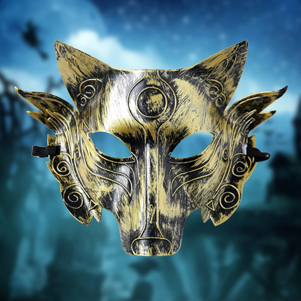 Хэллоуин ужас полная маска для лица Взрослый мужской и женский Оборотень Маска