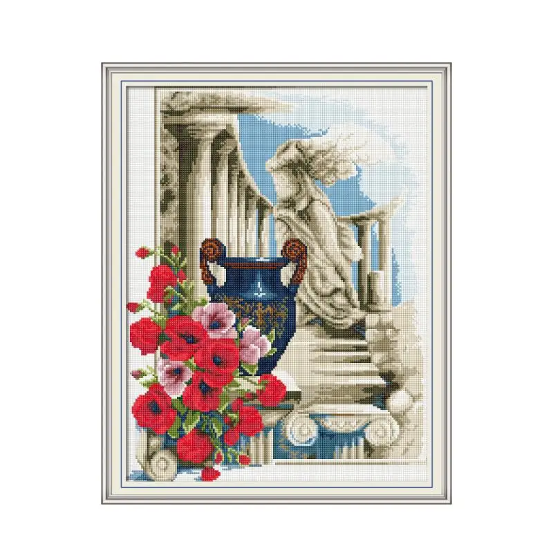 

Athens feeling 2 Diamond painting cross stitch kit Square Round Drill stitching embroidery DIY handmade needlework
