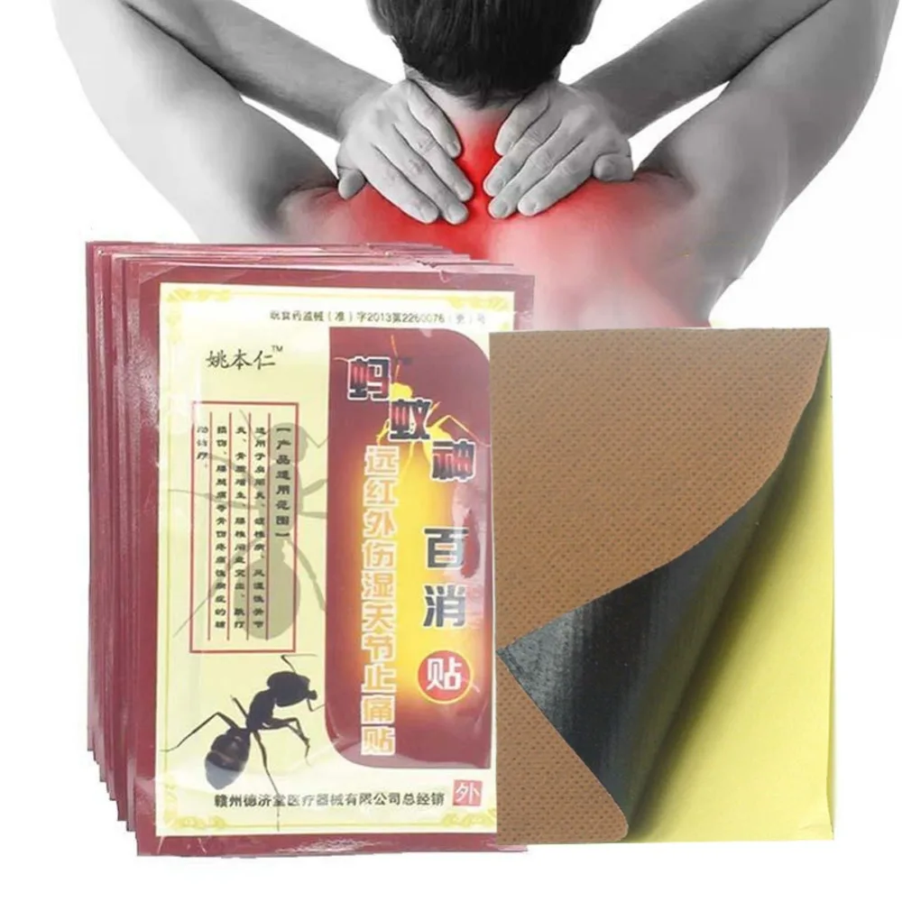 8 цветов Пластырь от боли в мышцах спины и артрита | Красота здоровье