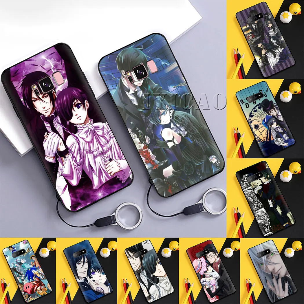 Фруктов Butler для костюма черного дьякона Мягкий силиконовый чехол телефона samsung A3