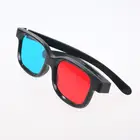 Очки виртуальной реальности в черной оправе, красные и синие 3d-очки, 1 шт.