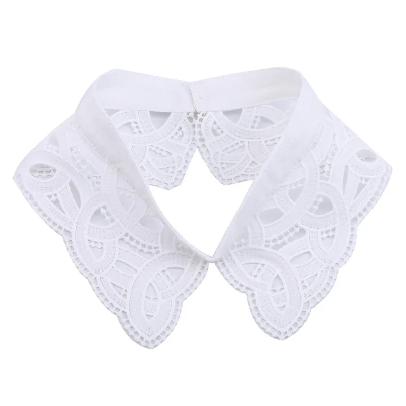 

Multi-Styles Cute Women Girls Detachable Lapel Shirt Fake False Collar Choker Necklace 2022