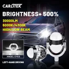 3,0 дюймовые Bi светодиодные линзы для фар высокой мощности B3 9005 HB4 9006 H4 H7 светодиодные фары для автомобиля 4300K 6000K Turbo Carlitek