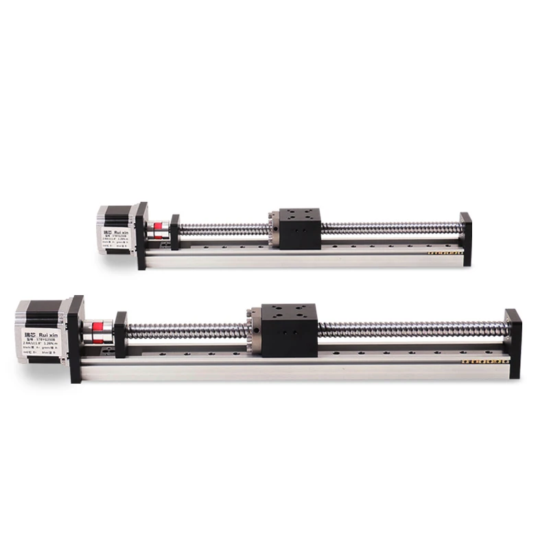 

CNC Linear Guide Stage Rail Motion Slide Table Ball Screw Actuator Nema 23 Motor Module for 3d Printer Parts XYZ Robotic Arm Kit