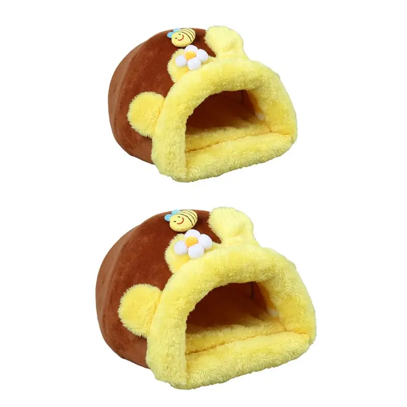 Морская свинка ежик искусственный дом теплая клетка для шиншиллы ежика уютная