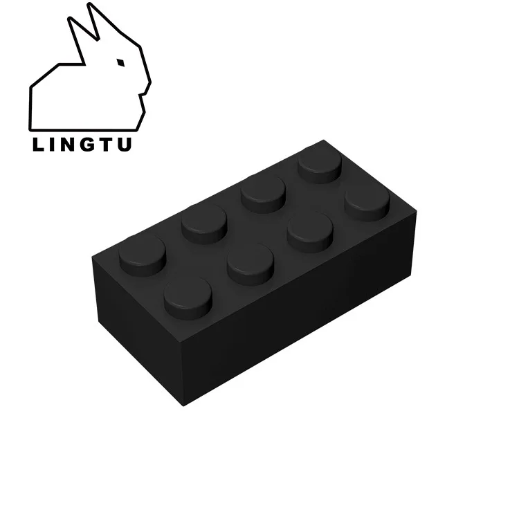 LINGTU строительный блок для бренда Fro Lego 3001 2x4 кирпичные Развивающие детские