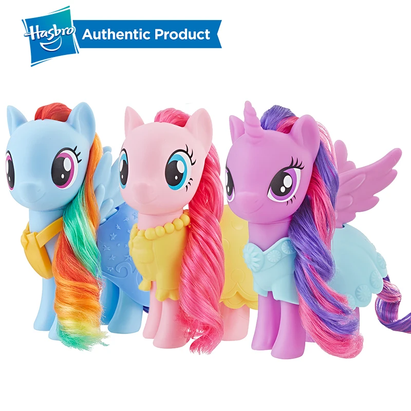 FurReal Friends, My Little Pony платье с пони из мультфильма «Мой Маленький Пони» на шнуровке пони ассортимент 6-дюймовый Коллекционная кукольный подарок для девочек подарок на день рождения