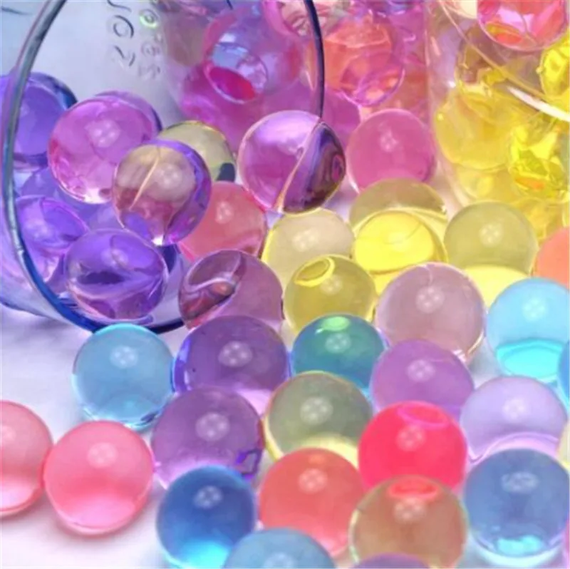 100 искусственные бусины для украшения дома в форме жемчуга кристалл почвы водные