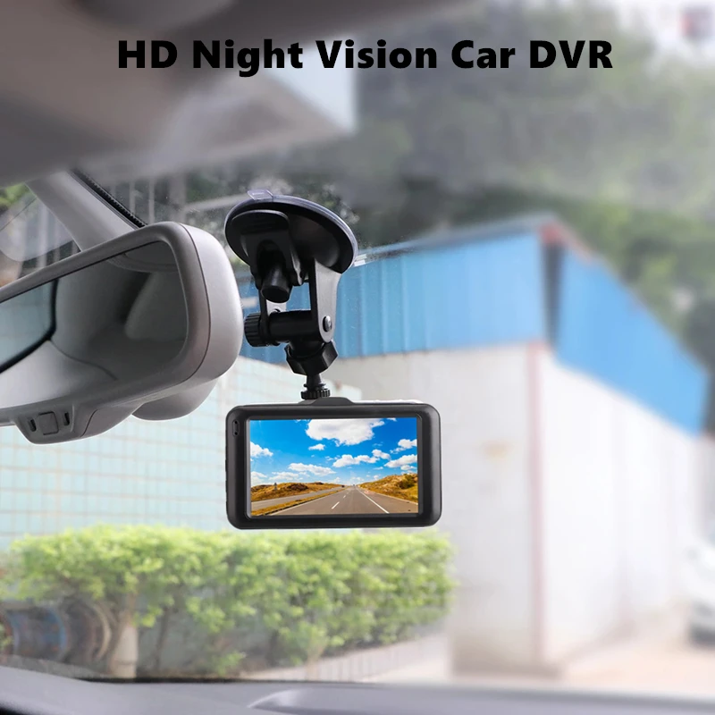 Odare Full HD 1080P 3.0 Inch Dash Cam Driving Recorder Dual Lens Loop Record Car Dvr Camera Night Vision G-sensor Registrator | Автомобили