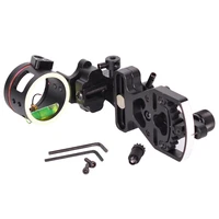 wholesale 1 pin compound bow sight parts archery micro adjustable ultra light bow sight upgrade replacement%ef%bc%88right hand%ef%bc%89hot sale