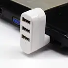 USB-устройство для чтения дисков, 3 порта, USB 2,0, вращение на 180 градусов