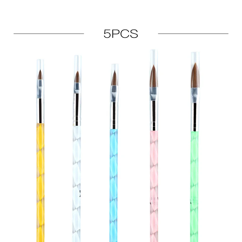 Розалинд 3 шт./компл. ногтей кисточки для маникюра дизайн набор инструментов 3D