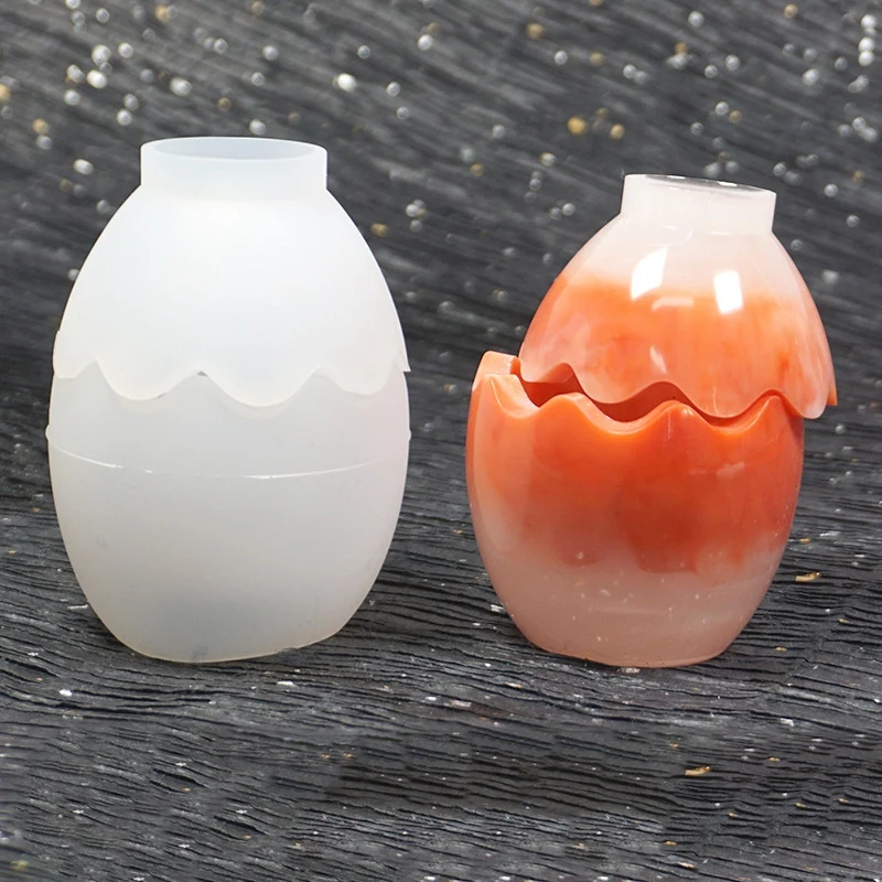 Косметическая коробка для хранения яиц форма Diy Хрустальный клей Античная