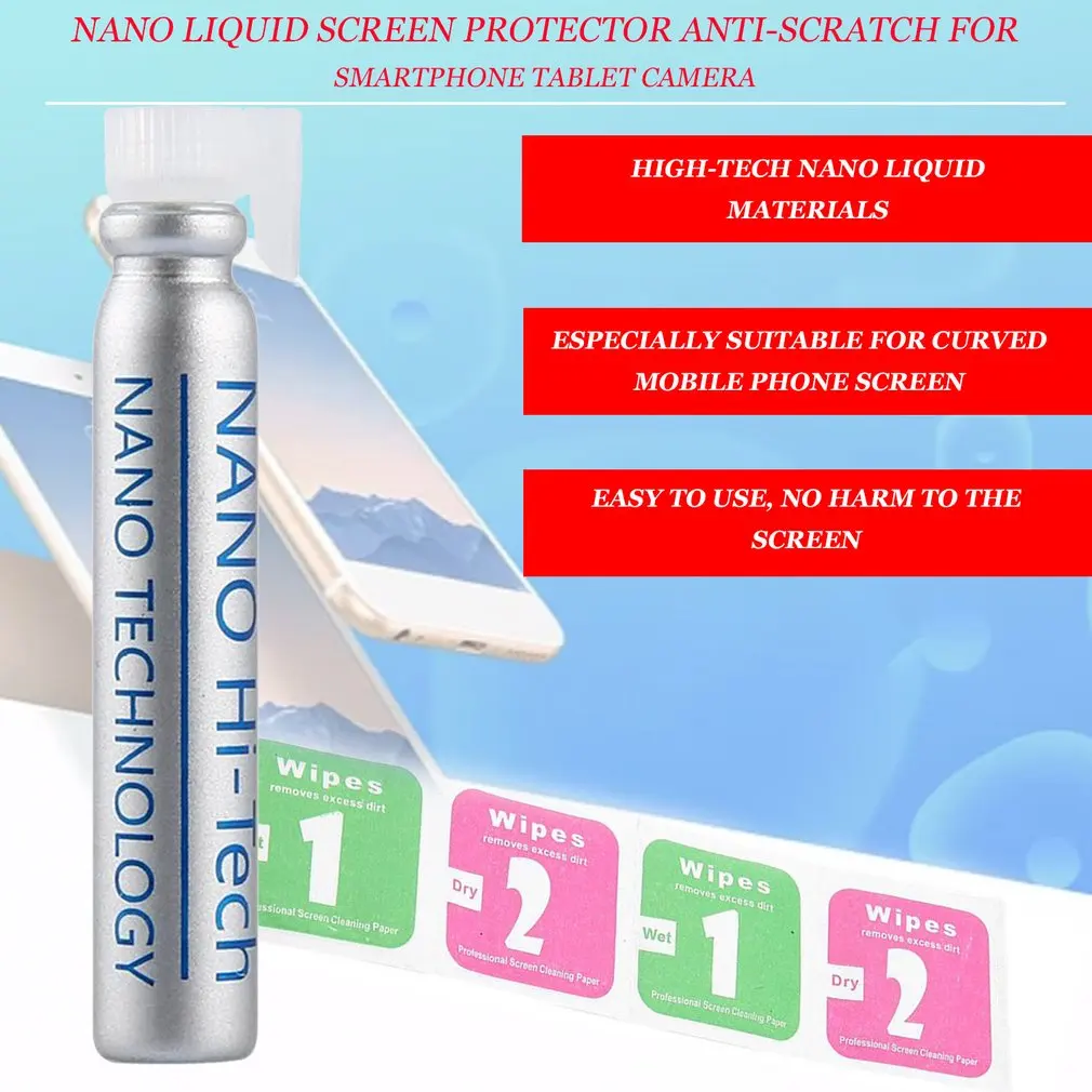 Универсальная Nano жидкая Защитная пленка для экрана NANO Tech 9D 6D 5D 4D 3D изогнутая из