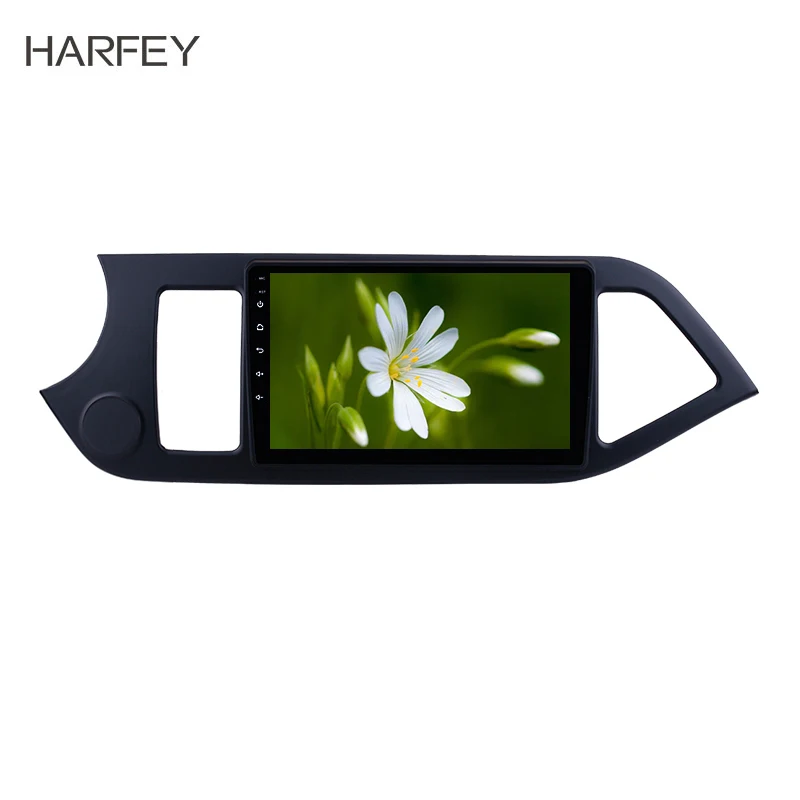 Автомобильный мультимедийный плеер Harfey 9 &quot Android 8 1 GPS для KIA PICANTO 2011 2012 2013 2014 HD 1024*600