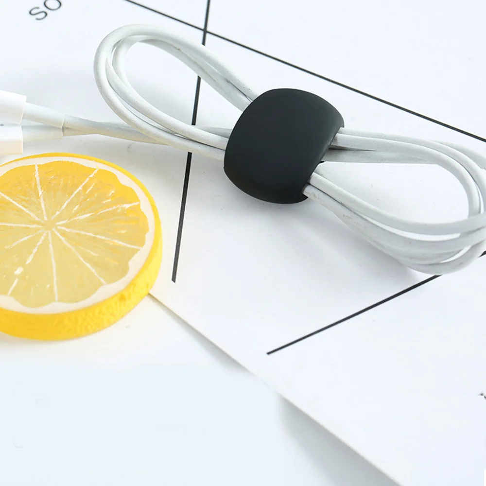 2 шт. многофункциональный кабель для сматывания простой круглый зажим USB зарядное