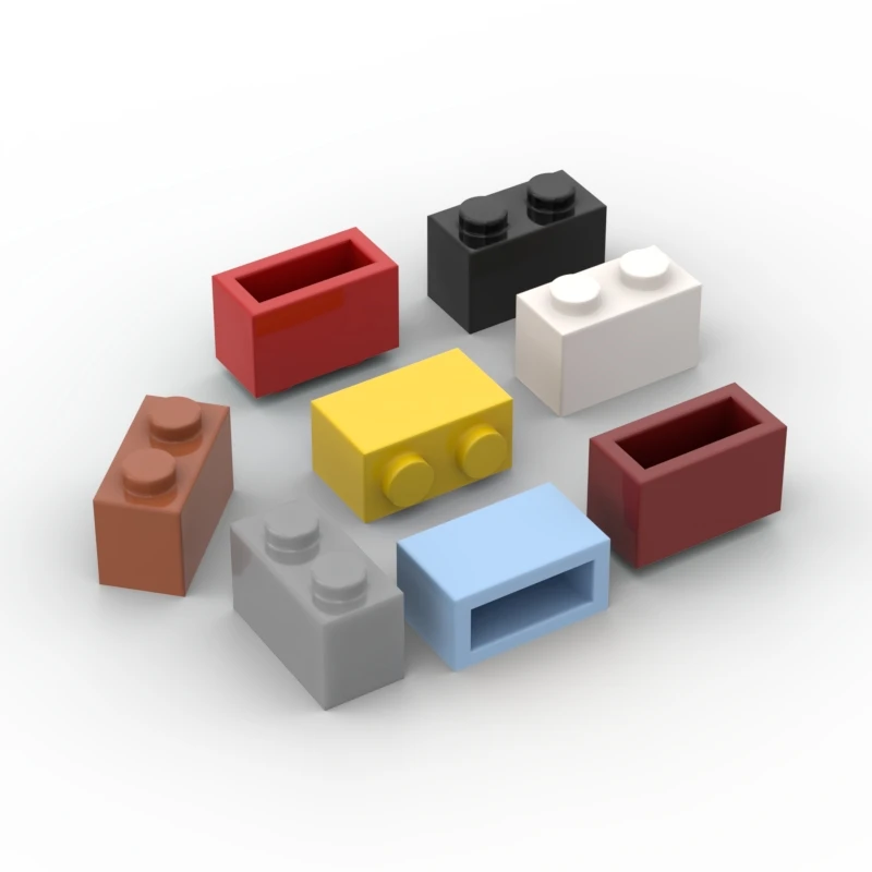 

Одиночная распродажа, строительные блоки, кирпичи 1x2 без нижней трубки, коллекционные модульные игрушки GBC для технического комплекта MOC