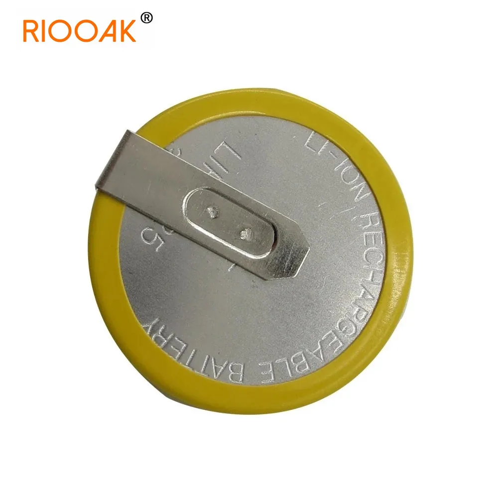 

RIOOAK 10/20/50/100pcs Rechargeable LIR2025 Battery 3.6V For BMW key e46 e39 e36 e38 e34 Remote Car Key Shell Cover Case Battery