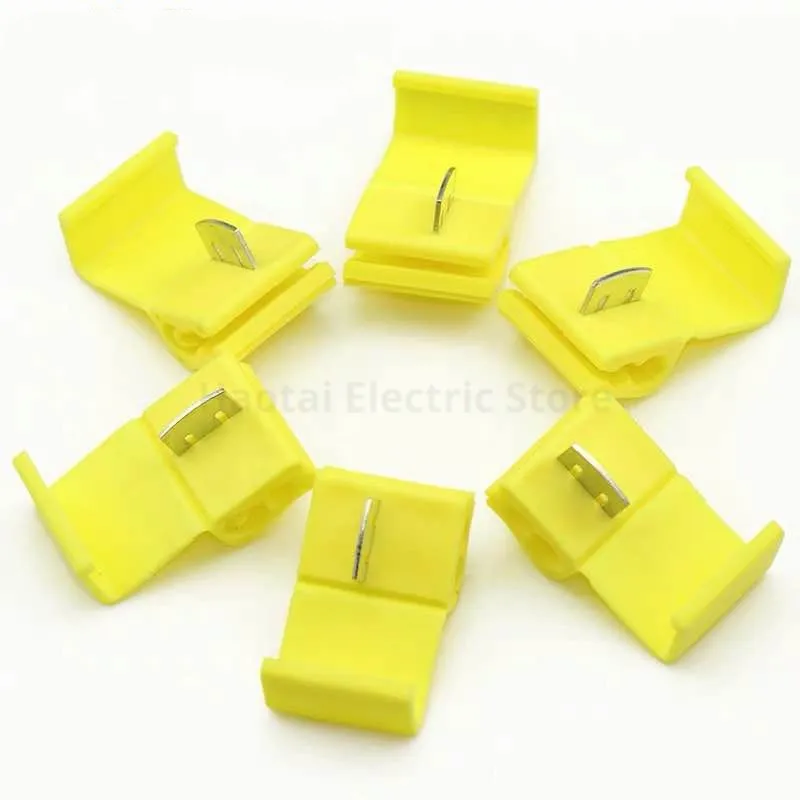 Стандартные соединения Т-образные соединители для проводов и кабелей обжимные