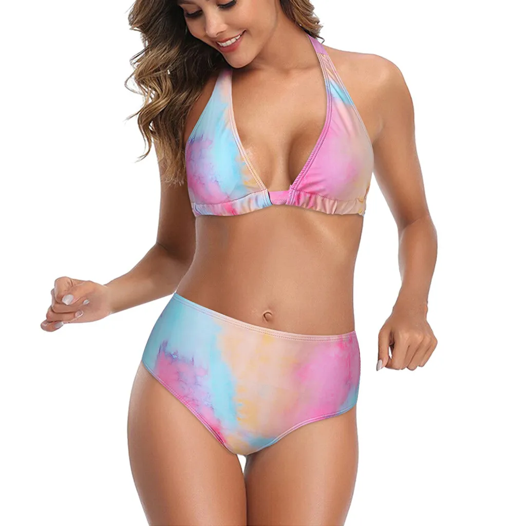 2020 сексуальное леопардовое бикини женская одежда для плавания женский купальный