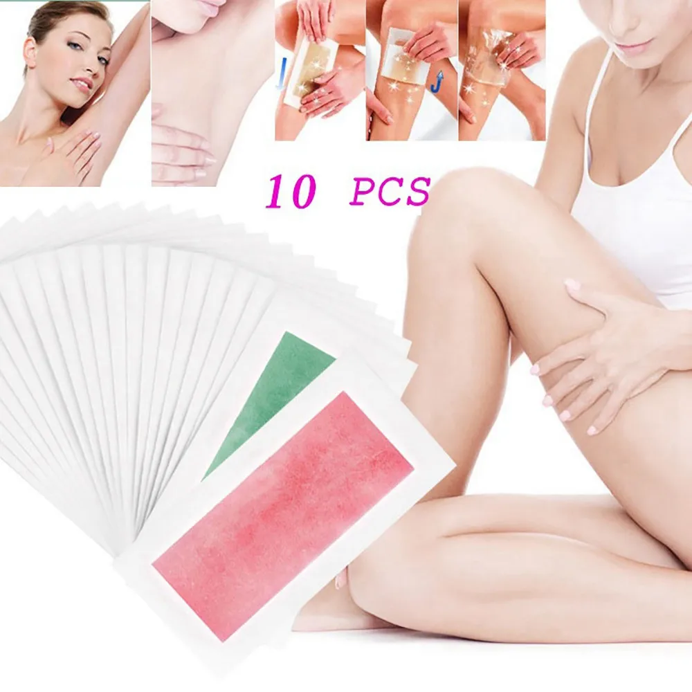 Новые летние Горячая распродажа 10 шт. профессиональные полоски для депиляции
