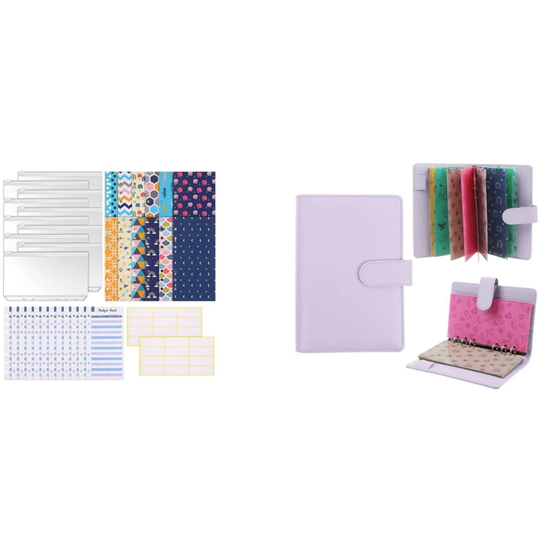 

28Pcs Budget Planner Organizer Cash Envelope System With 36Pcs A6 Binder Budget Cash Envelope System Budget Planning