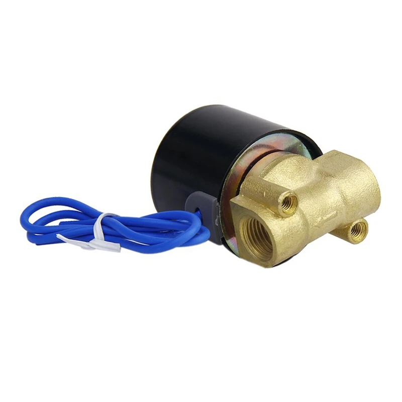 DC 24V 1/4 Inch Directly Driven Electric Solenoid Valve for Air Water | Обустройство дома