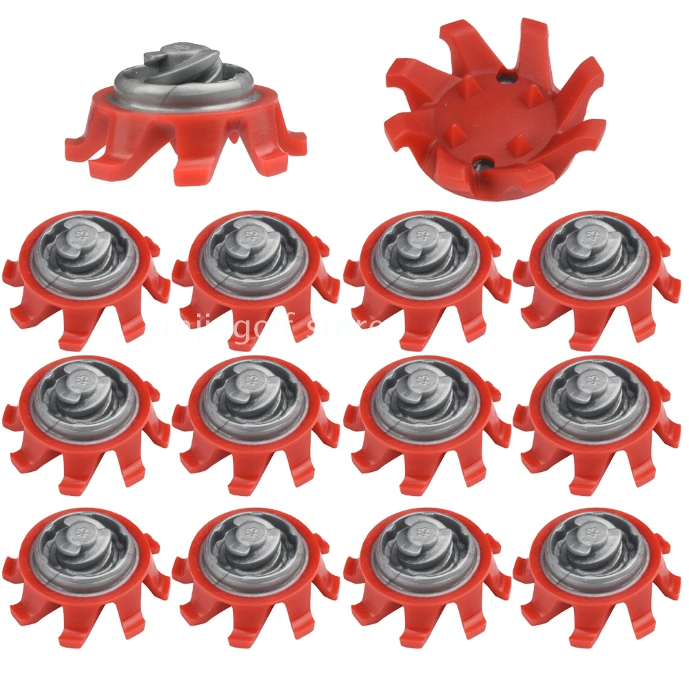 14 шт. обувные насадки с шипами для гольфа штифтов 1/4 оборотов шипы | Спорт и