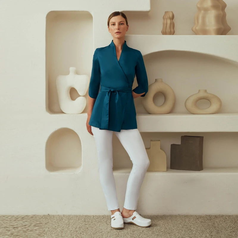 Женская Рабочая Униформа для больницы красоты комплекты униформы медсестер