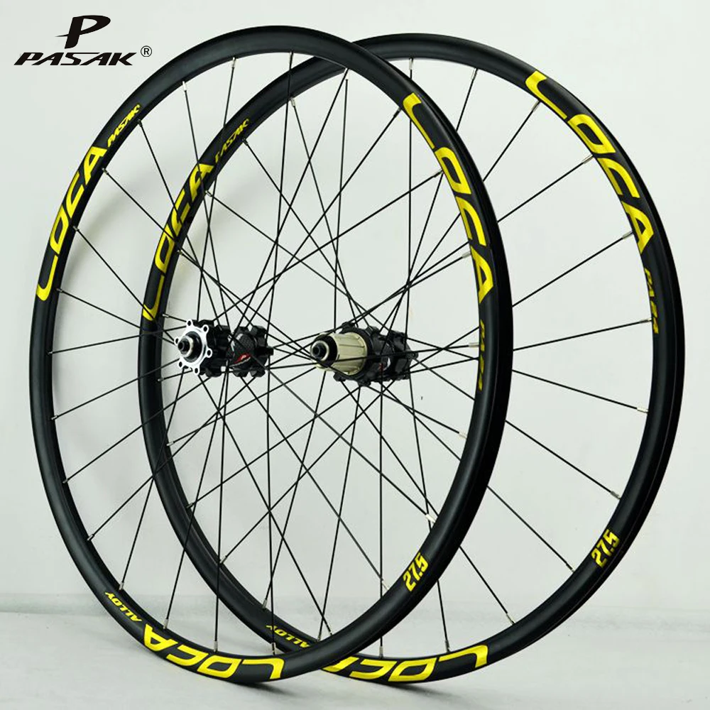 Pasak Mtb Колесная 26 27 5 29er 700C Гладкий подшипник спереди 2 сзади 4 Alu диски 24 отверстий