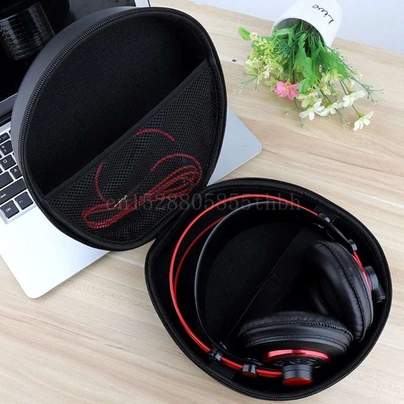 

Hard EVA PU Carrying Travel Case Anti-scratch Storage Bag for AKG K701 Headset