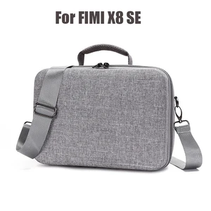 portable storage bag for xiaomi fimi x8 se drone hard eva carrying case with adjustable shoulder strap handbag waterrppf cover free global shipping
