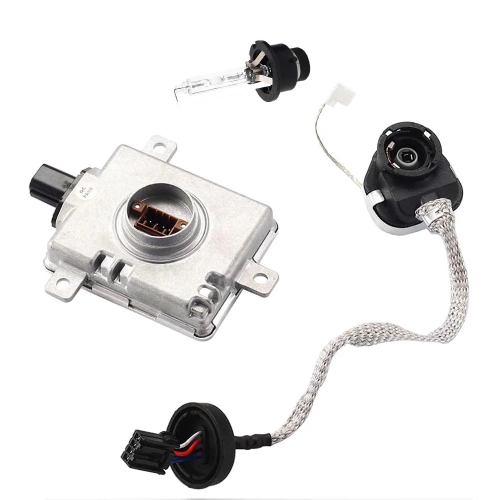 Oem Замена W3T19371 HID фары D2S ксеноновый балластный набор D2R W3T16271 воспламенитель 4300k ламповый комплект для 5 MK8 VII автомобильных ламп - Цвет: 6000K-Set