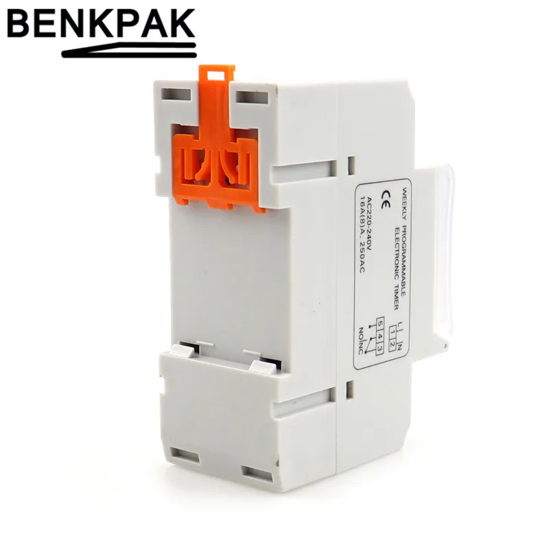THC15A 16A 220V Реле времени на Din-рейку программируемый электронный звонок |