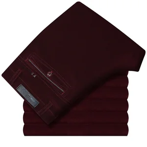 Осенние мужские классические вельветовые строгие брюки, мужские облегающие деловые модные брюки, повседневные мужские свадебные платья больших размеров 3XMR37