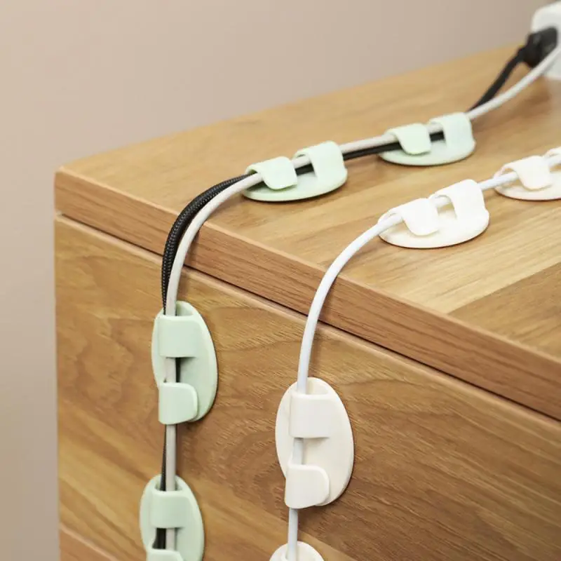 

Data Cable Clip Mini Self Adhesive Nail Free Clip For Wire Storage Cable Organizer Line Card Fixed Network Cable Routing Buckle