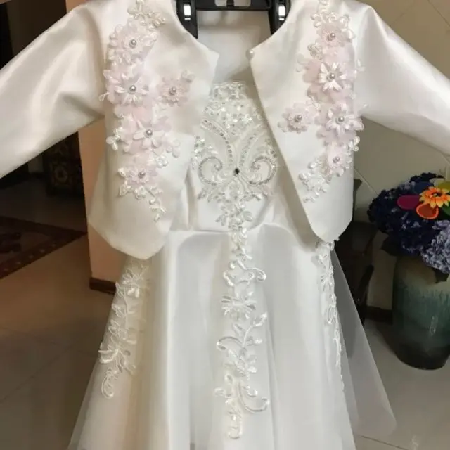 Цветные Цветочные жемчужные кружевные нашивки для свадебного платья невесты