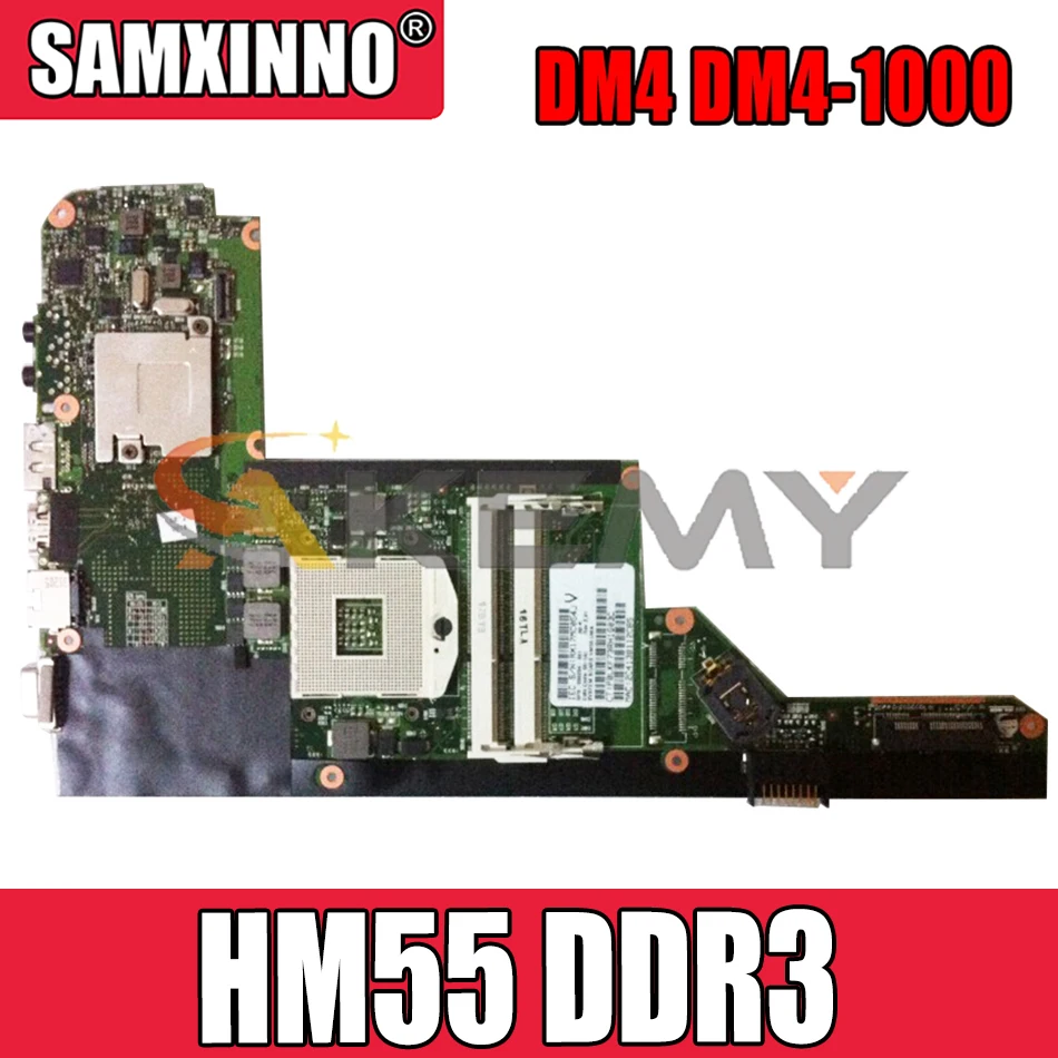 

633863-001 633863-501 для HP павильон DM4 DM4-1000 HM55 Материнская плата ноутбука 6050A2345401-MB-A03 HM55 DDR3 материнская плата для ноутбука