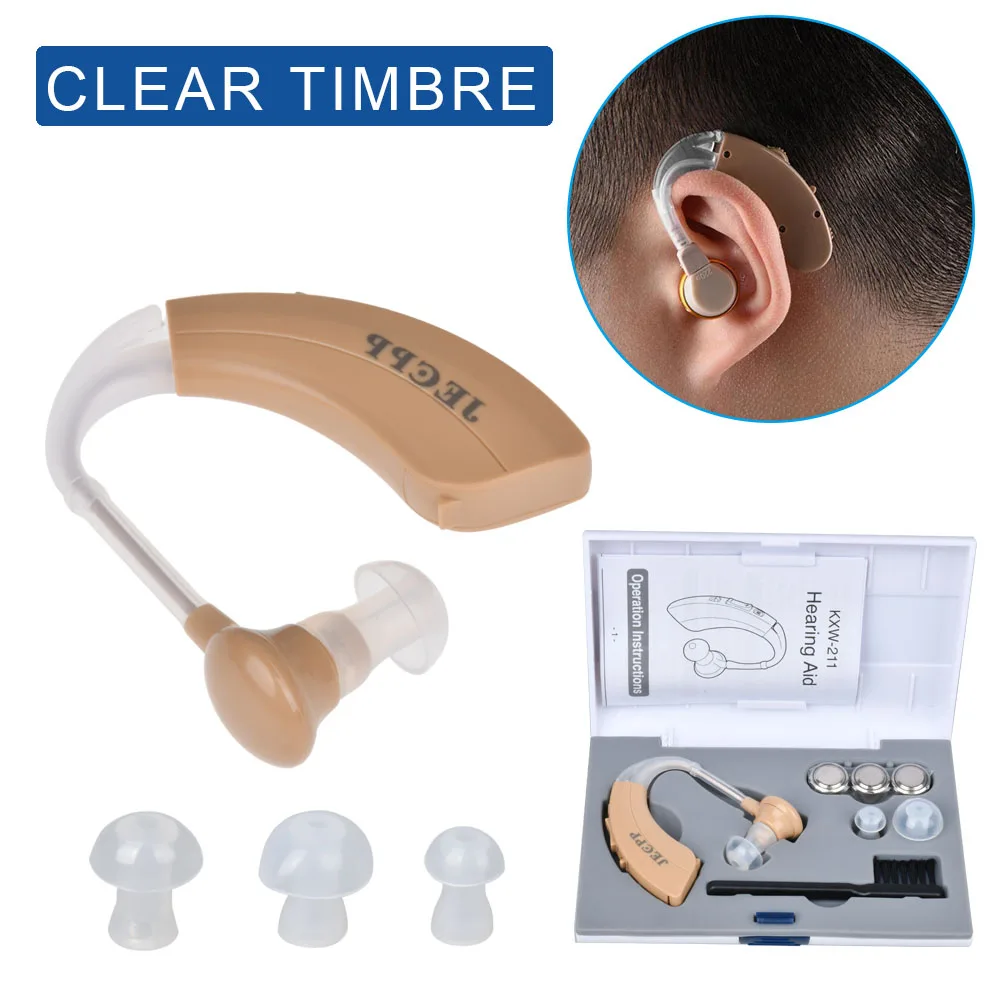 JECPP слуховой аппарат для пожилых людей усилитель звука в ухо слуха усиления