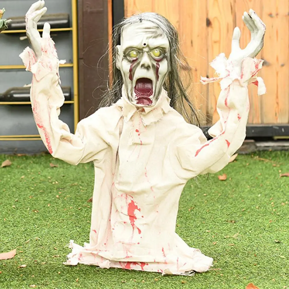 

Ultra-light Plastic Halloween Ghost Doll Haunted House Props for Home