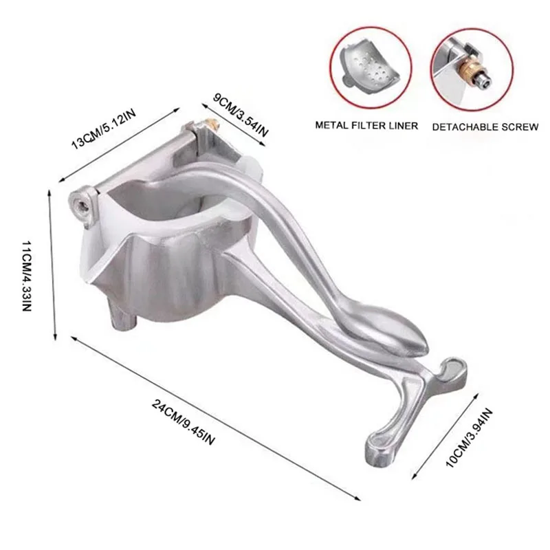 

Manual Juicer Squeezing Lemon Juicer Multifunctional Orange Fruit Pinch Squeezer Convenient