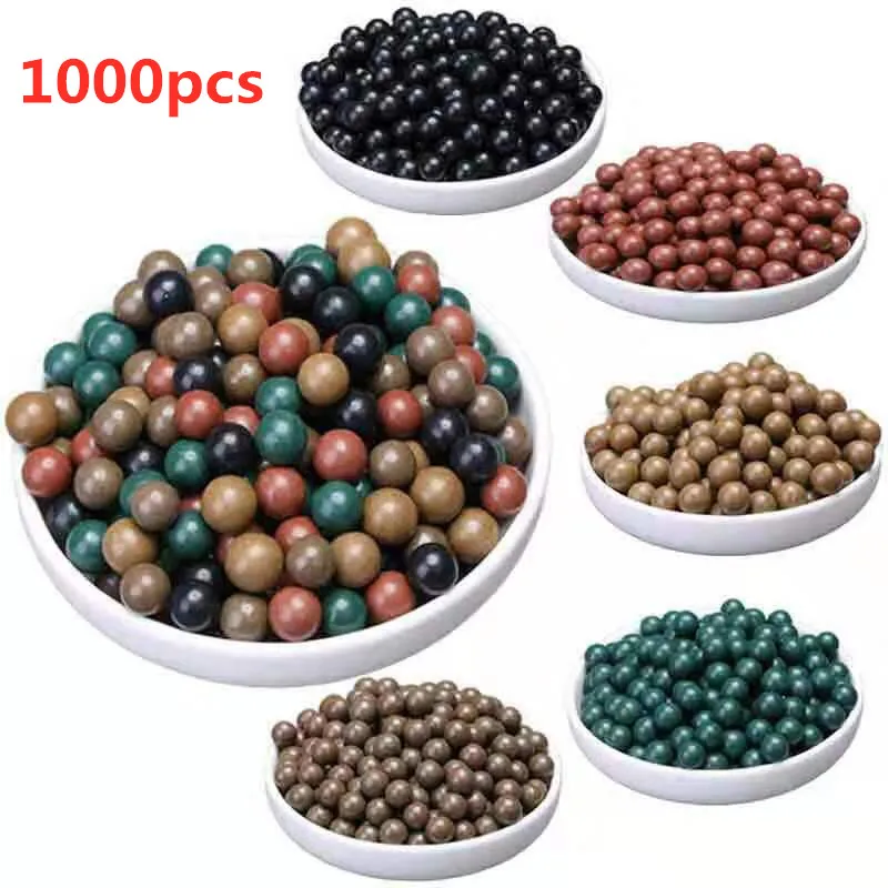 1000 шт. шариковые бусинки для рогатки Шариковые подшипники охоты буровые шарики
