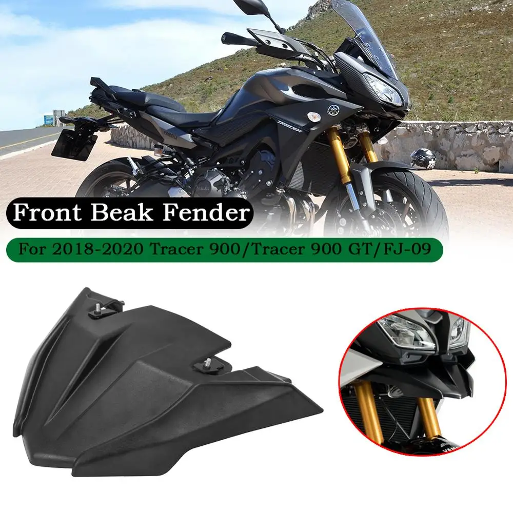Переднее крыло клюв носовой конус удлинительная Крышка для 2018 2019 2020 Yamaha MT09 Tracer 900