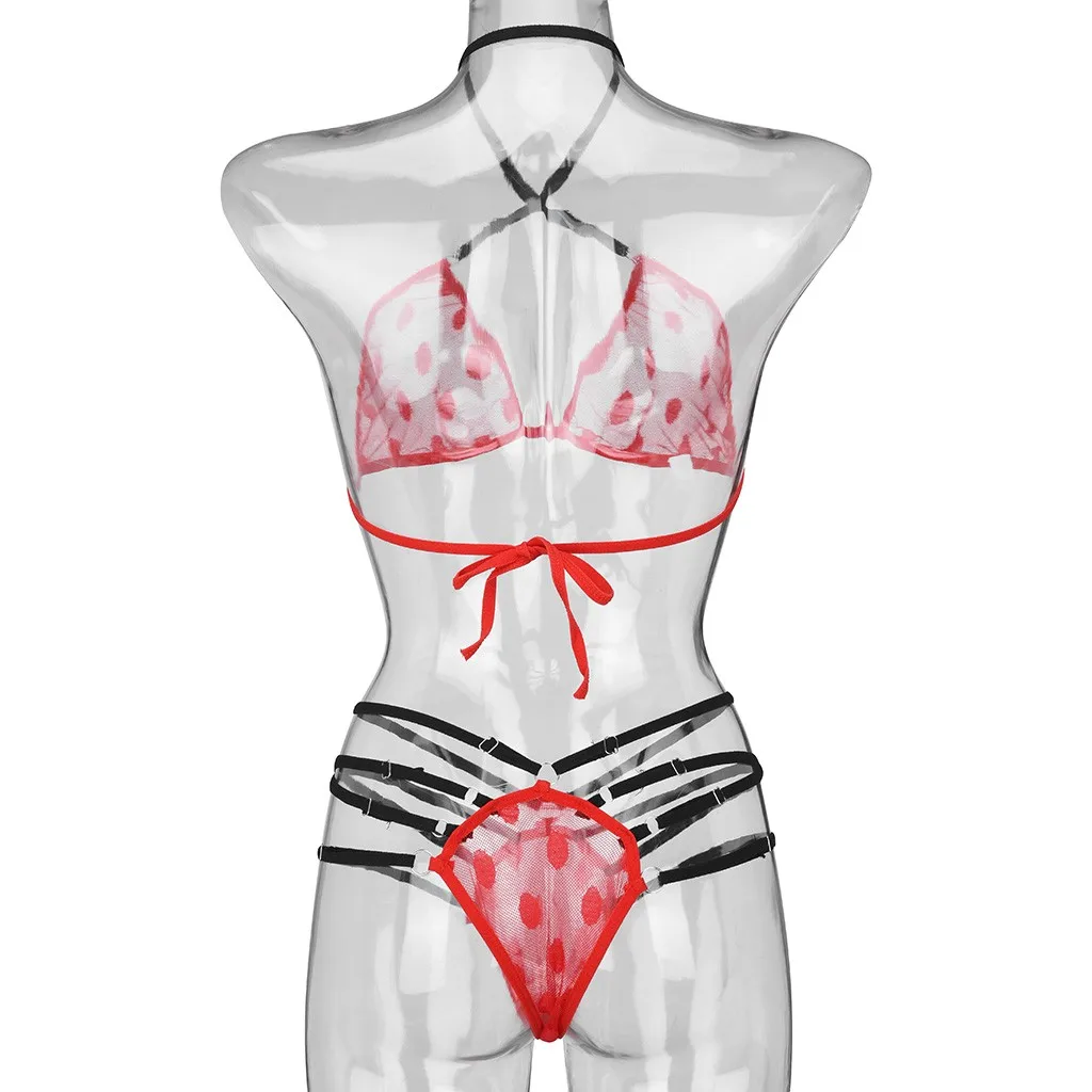 Женское Сетчатое сексуальное нижнее белье SAGACE прозрачное нового размера плюс