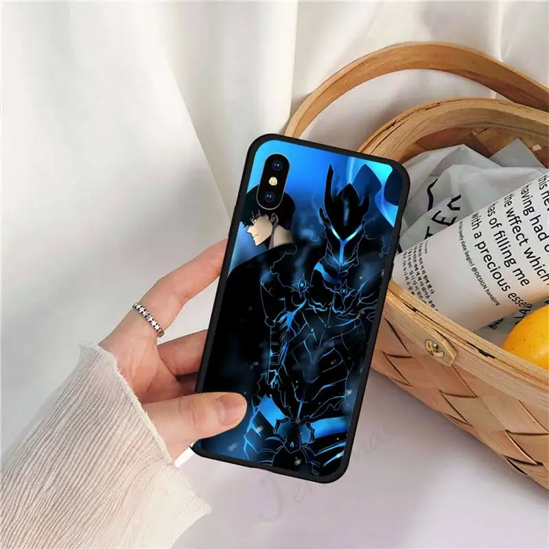 

igris solo leveling Phone Case for iPhone 11 12 mini pro XS MAX 8 7 6 6S Plus X 5S SE 2020 XR
